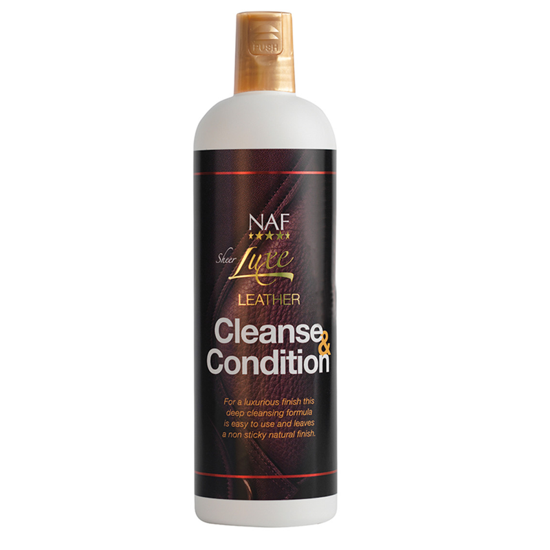 NAF Sheer Luxe Leather Cleanse and Condition - 500g